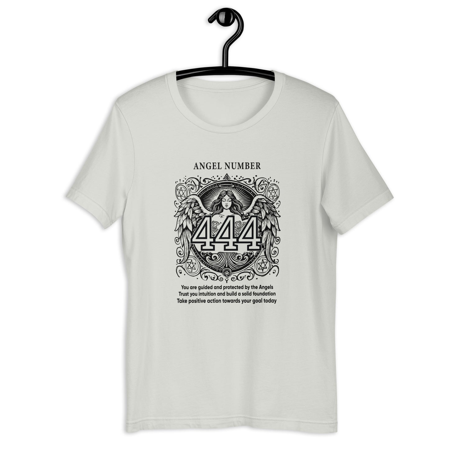 Angel Collection / Angelic - Unisex Tshirt / Angel Number 444 Message & Graphics