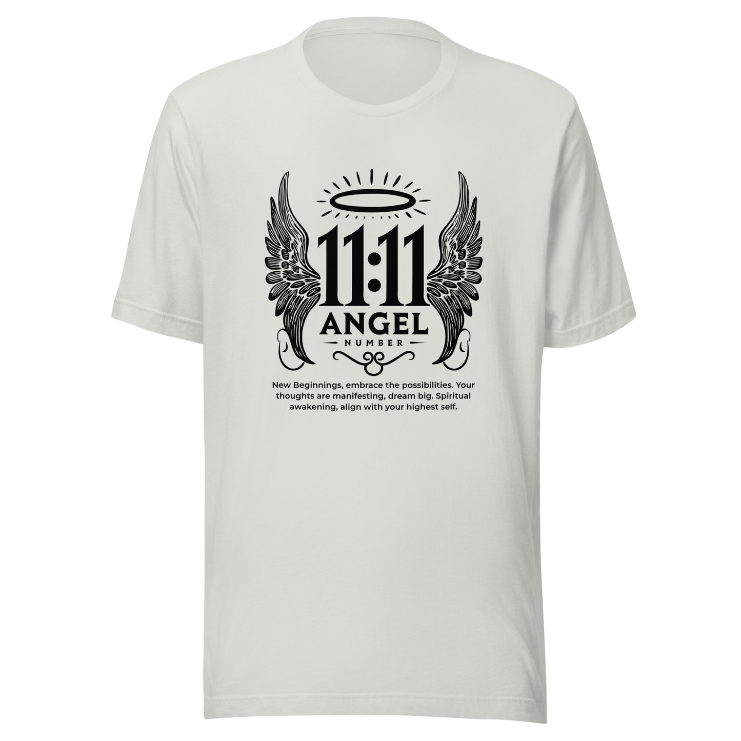 Angel Collection / Angelic - Unisex Tshirt / Angel Number 11:11 Message & Graphics