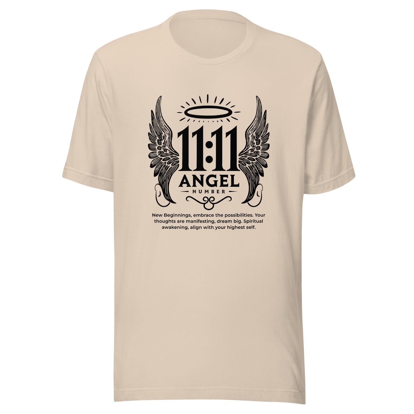 Angel Collection / Angelic - Unisex Tshirt / Angel Number 11:11 Message & Graphics