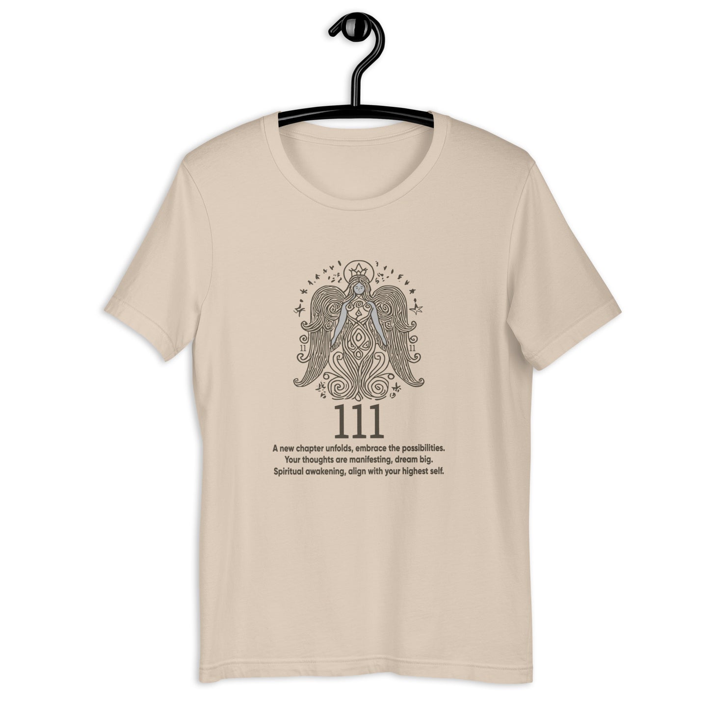 Angel Collection / Angelic - Unisex Tshirt / Angel Number 111 Message & Graphics