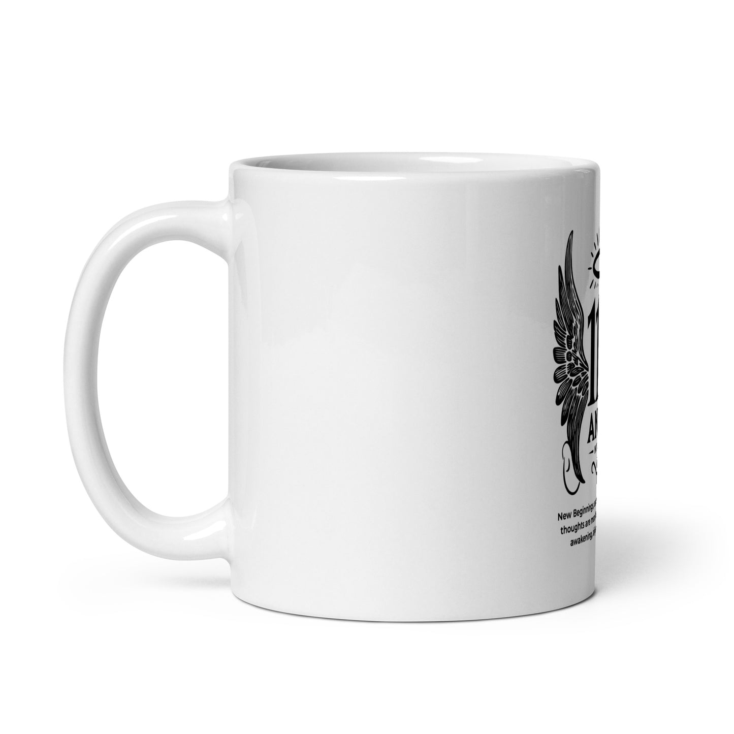 Angel Collection/Angelic - Coffee Cup/Angel Number 11:11 Message & Graphics