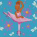 Girls Canvas Wall Art | Beautiful Me | Zara The Ballerina | I Can Do Anything