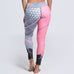 Multicolor Leggings Women Workout Pants Fashion Triangle Print Letter Stripe Slim Leggings Plus Size