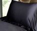 Charmeuse Satin Pillowcases | Black | One Pair