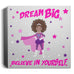 Girls Canvas Wall Art | Beautiful Me | SuperNova | Dream Big