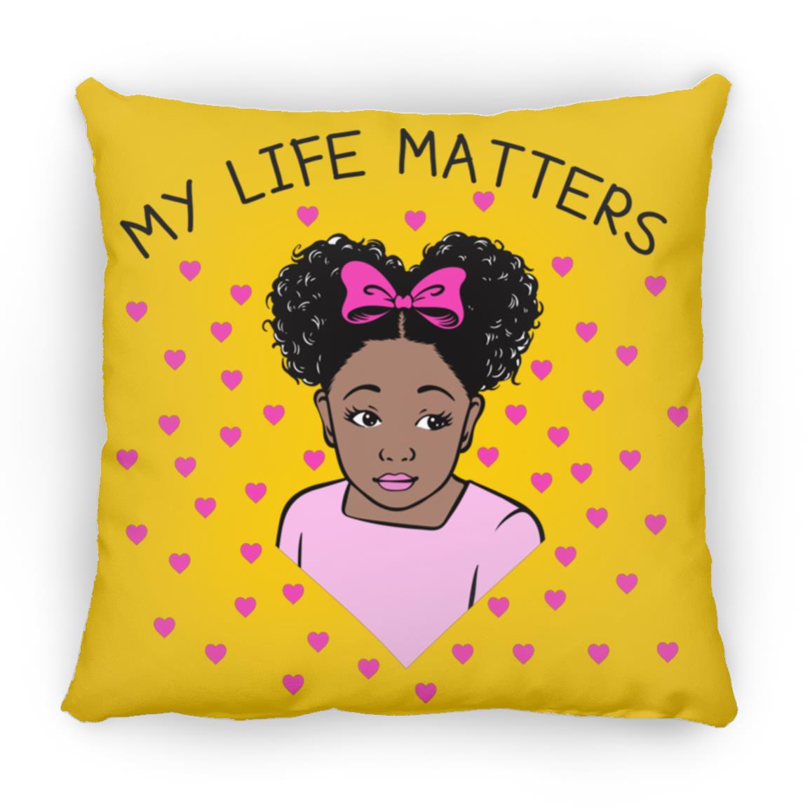 Little girl throw pillows best sale