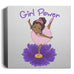Girls Canvas Wall Art | Beautiful Me | Ariana The Ballerina | Girl Power