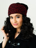Turban: Monique | Black Velvet African Style Turban | Linda Christen Designs