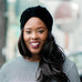 Turban: Zoe | Velvet Turban with Detachable Bow | Linda Christen Designs