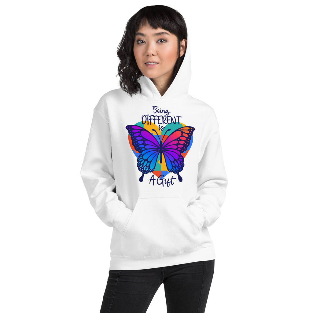 Inspire Me | Being Different is A Gift | Unisex Hoodie